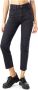 ONLY cropped high waist straight fit jeans ONLEMILY black denim - Thumbnail 5