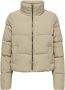 Only Onldolly Korte Puffer JAS OTW NO: Weathered Teak | Freewear Beige Dames - Thumbnail 1