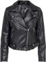 Only Onlvera Faux Leather Biker CC OTW 15232135 Black Dames - Thumbnail 2