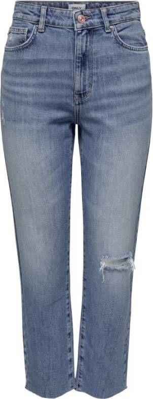 Only Life Jeans Blauw Dames
