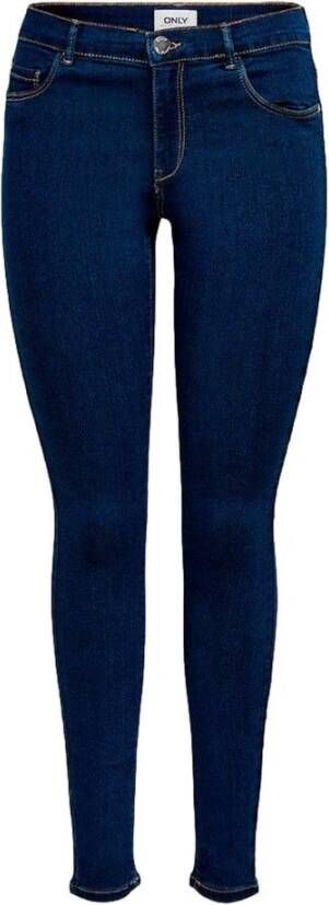 Only Magere vrouw 15129693 cowboy Blauw Dames