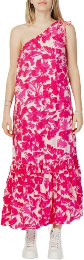 Only Bloemen Jurk voor Vrouwen Pink Dames
