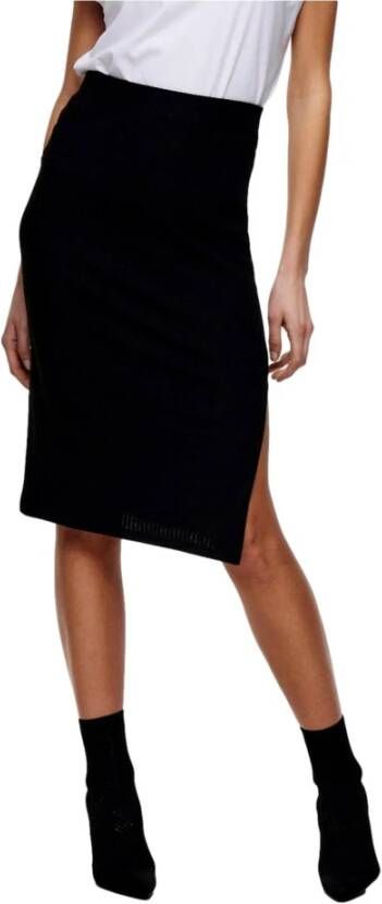 Only Midi Skirts Zwart Dames