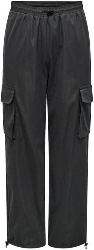 Only Ocashi Cargo Pant WVN Noos Raven | Freewear Grijs Zwart Dames