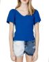 Only Onlleelo S S Back Pullover KNT Noos 15203888 Blauw Dames - Thumbnail 2