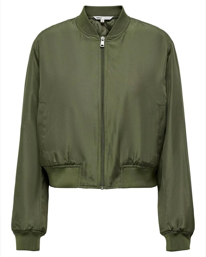 Only Stijlvolle damesjas in khaki Green Dames - Foto 3