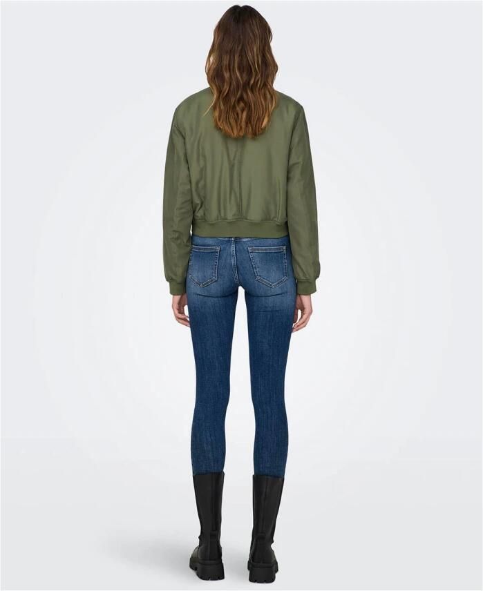 Only Stijlvolle damesjas in khaki Green Dames