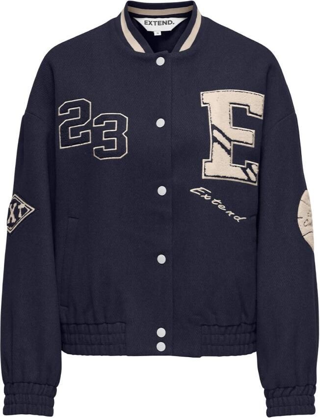 Only Baseball Jacket XT PNT Blue Dames