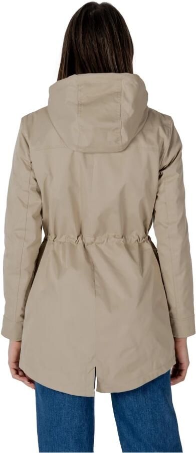 Only Beige Button-Up Blazer met Zakken Beige Dames - Foto 3