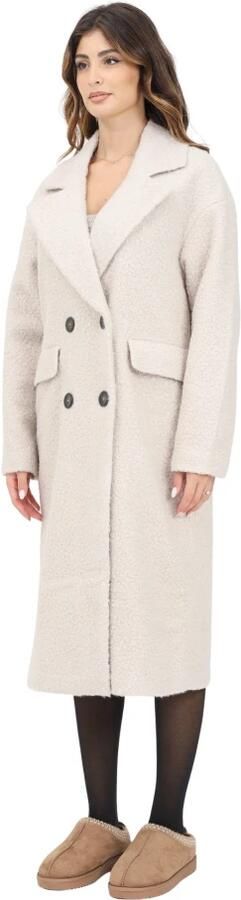 Only Materiaal met reverskraag in bouclé model 'VALERIA' - Foto 11