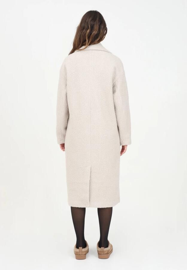 Only Materiaal met reverskraag in bouclé model 'VALERIA' - Foto 5