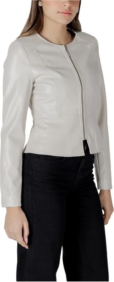 Only Beige Rits Blazer Lente Zomer Vrouwen Beige Dames - Foto 2