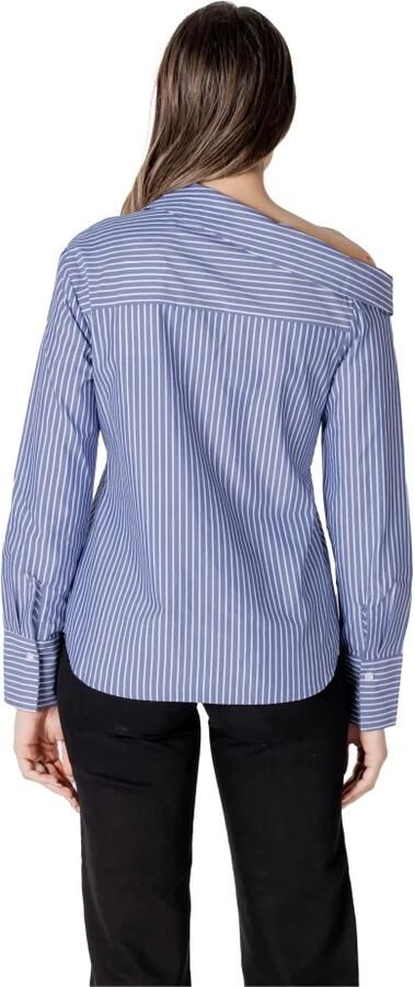 Only Overhemd Onlmaia Ls Asymmestrisk Shirt Wvn 15345955