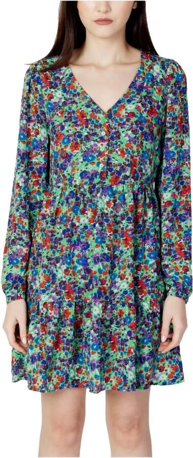 Only Korte Jurk ONLABIGAIL LIFE L S V-NECK DRESS PTM 15283347