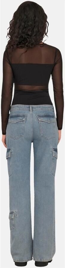 Only Body met semi-transparante inzetten model 'ESTHER' - Foto 7