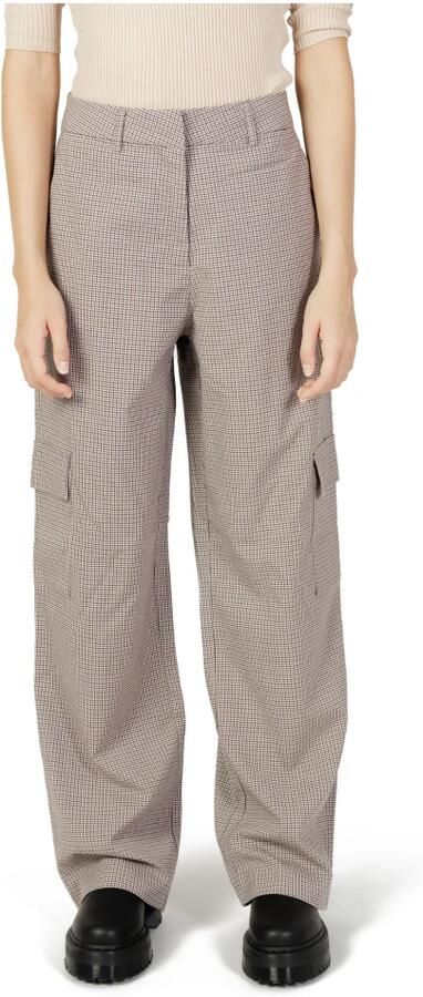 Only Cargo Check Broek Herfst Winter Collectie Multicolor Dames - Foto 3