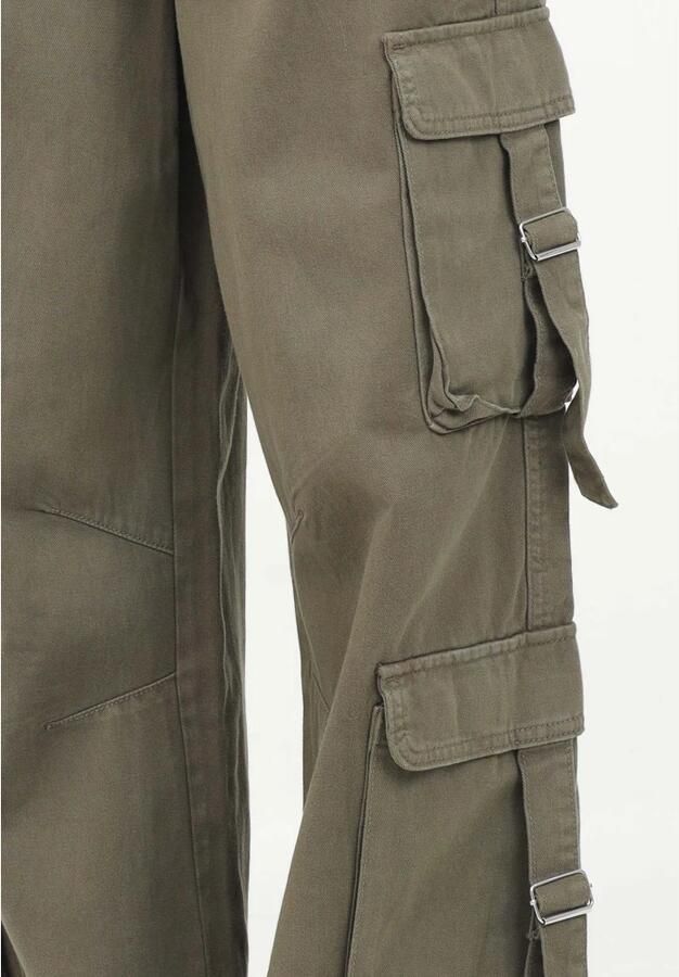 Only Cargo Jeans in Camo Groen Green Dames