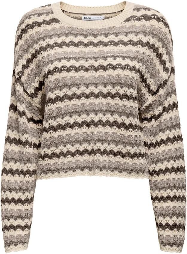 Only Casual Gebreide Trui Multicolor Dames