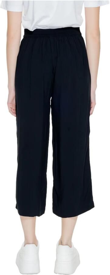 Only Palazzobroek ONLNOVA LIFE VIS CROP PALAZZO PANT SOLID