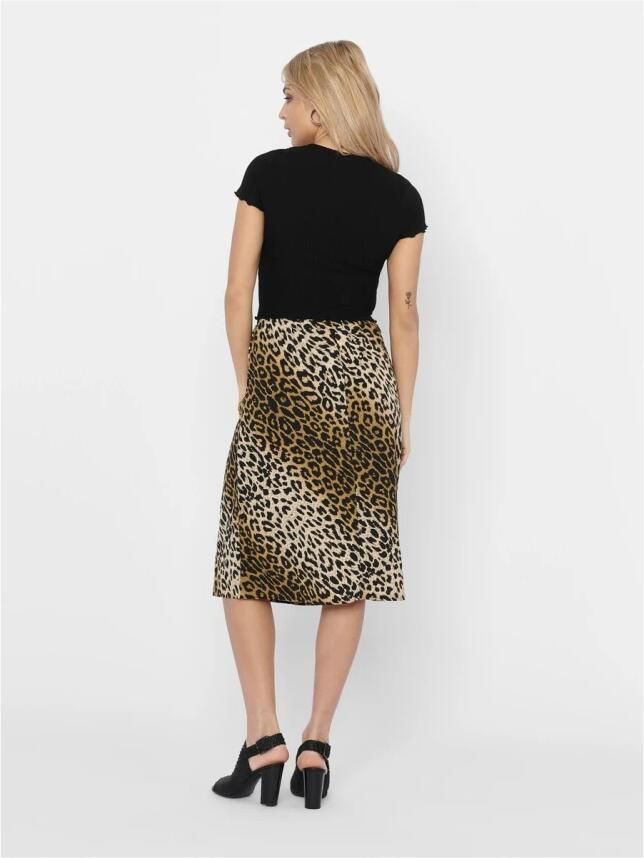 Only Shirt met ronde hals ONLEMMA S S SHORT TOP NOOS JRS Ronde hals modieus regular fit gegolfde afwerking effen - Foto 8