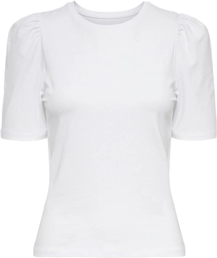 Only Shirt met korte mouwen ONLLIVE LOVE 2 4 PUFFTOP JRS NOOS - Foto 2