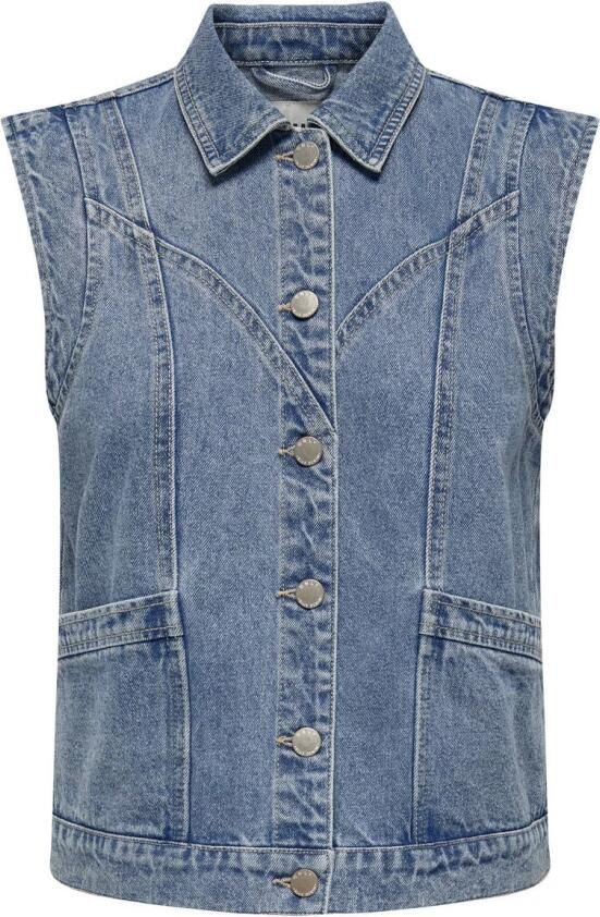 Only Jeansgilet ONLKENNEDY SL DNM WAISTCOAT BJ NOOS - Foto 3