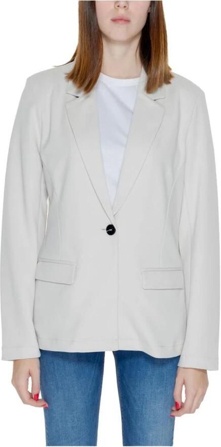 Only Elastaan Polyester Blazer Damesjas Collectie Beige Dames - Foto 5