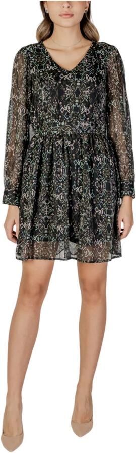 Only Korte Jurk ONLSONIA LIFE L S V-NECK DRESS PTM 15337803 - Foto 5