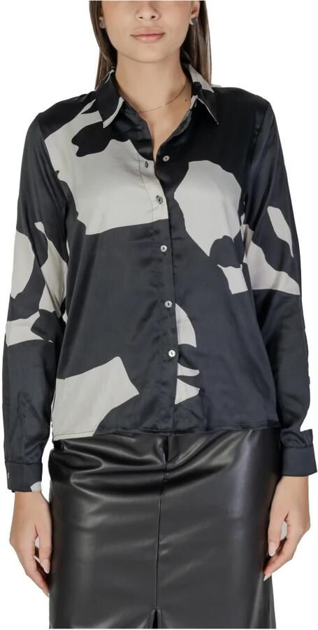 Only Elegante V-Hals Lange Mouw Shirt Multicolor Dames