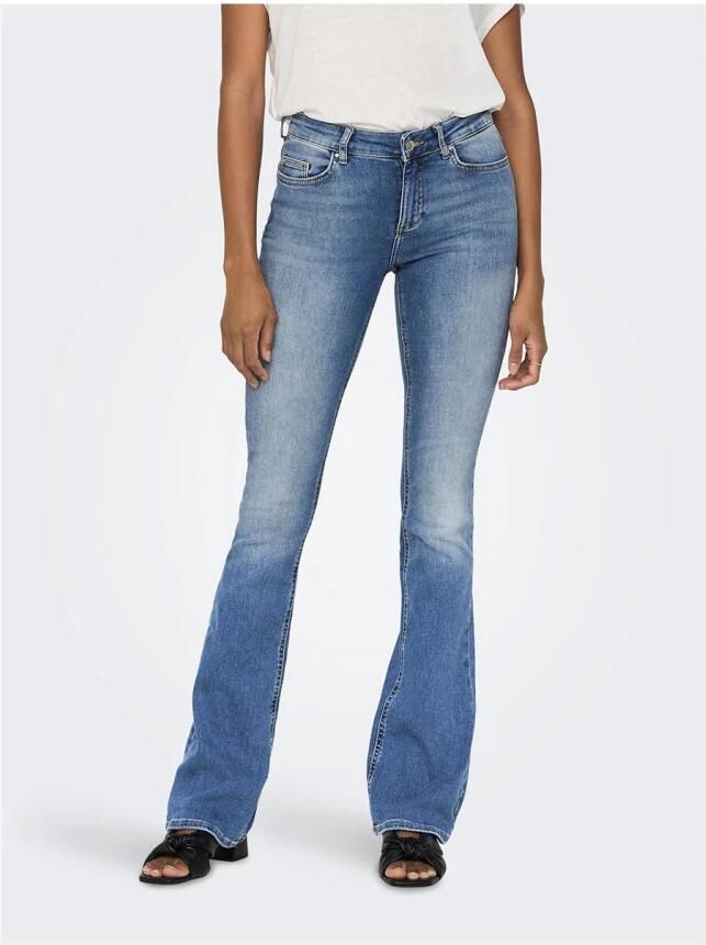 Only Bootcut jeans ONLBLUSH – Bootcut-jeans met uitlopende pijpen - Foto 4