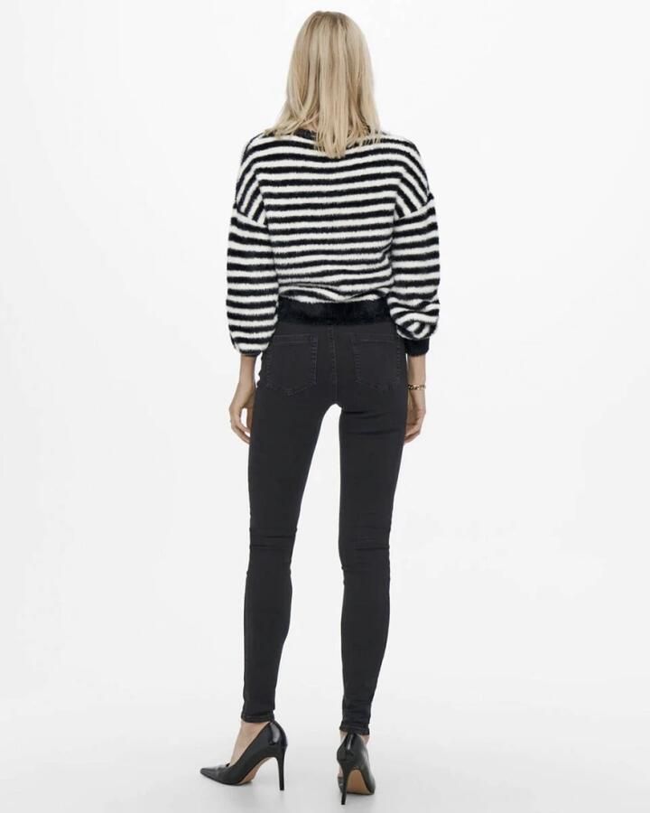 Only Relaxed fit gebreide pullover met all-over motief model 'PIUMO' - Foto 2