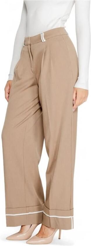 Only Gemengde Damesbroek Herfst Winter Collectie Brown Dames - Foto 4