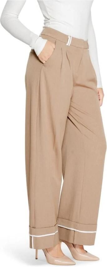 Only Gemengde Damesbroek Herfst Winter Collectie Brown Dames - Foto 3