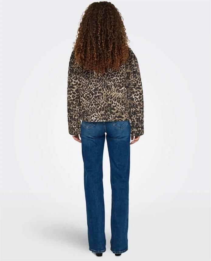 Only Gewatteerde Jas voor Vrouwen Brown Dames - Foto 3