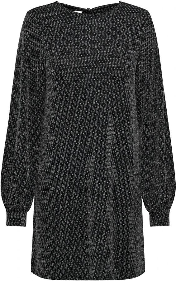 Only Regular fit mini-jurk met motief met effectgaren model 'CAROL'