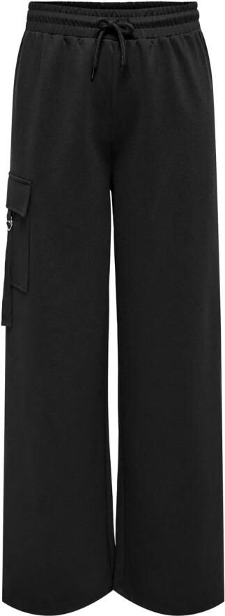 Only Hoge taille jumpsuit met zakken Black Dames