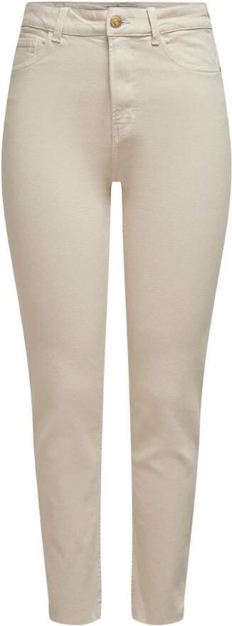 Only Straight fit high waist jeans met stretch model 'Emily' - Foto 5