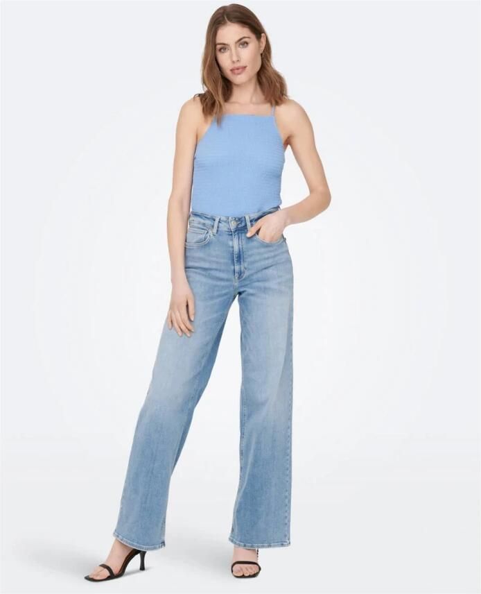 Only High-waist jeans ONLMADISON – High waist jeans met wijde pijpen voor comfort - Foto 3