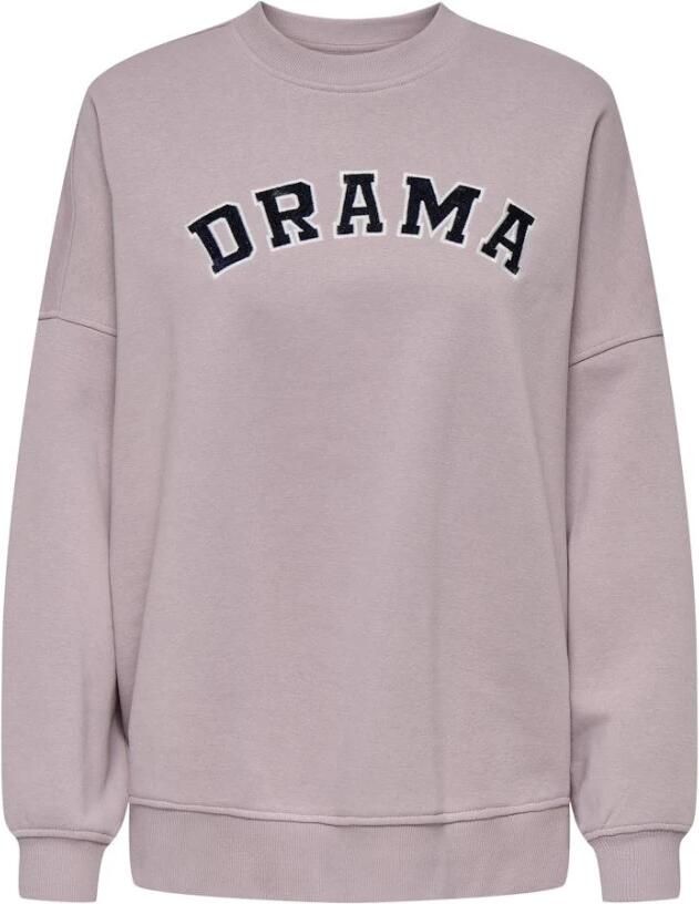 Only Relaxed fit sweatshirt met katoen model 'KAITLYN'