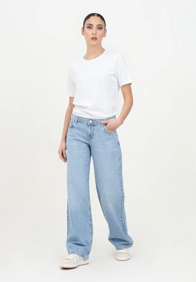 Only Low Rise-jeans ONLBRENDA LOW WIDE DNM CRO158 NOOS - Foto 4