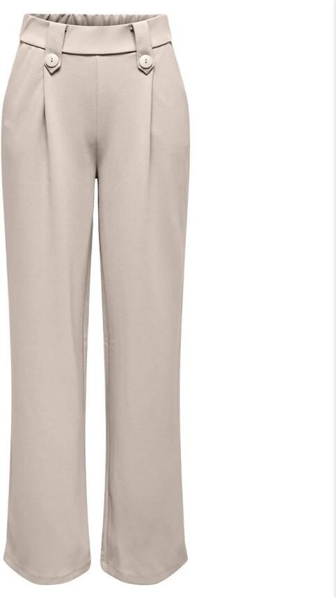 ONLY wide leg broek ONLSANIA ivoor
