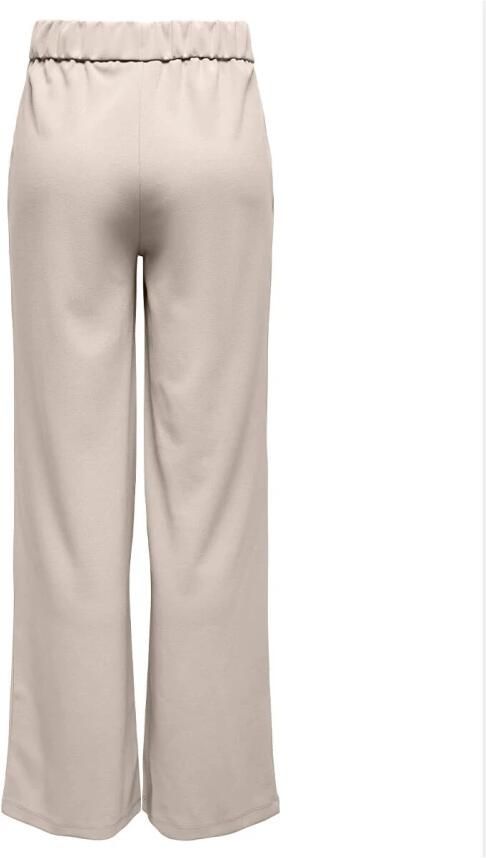ONLY wide leg broek ONLSANIA ivoor - Foto 4