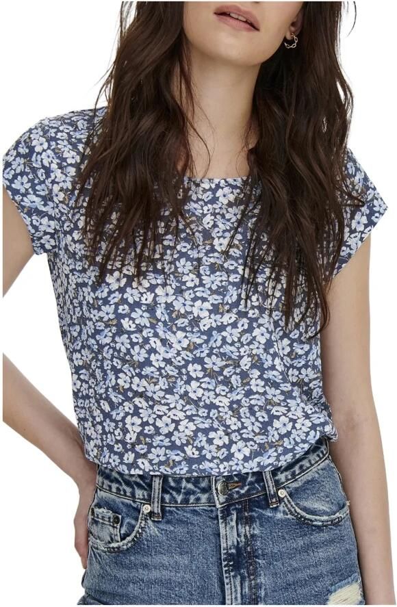 Only Korte Mouw Blouse Dames Collectie Multicolor Dames - Foto 2