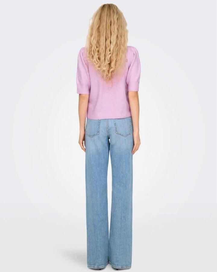 Only Gebreide trui ONLRICA LIFE 2 4 PULLOVER KNT NOOS - Foto 2