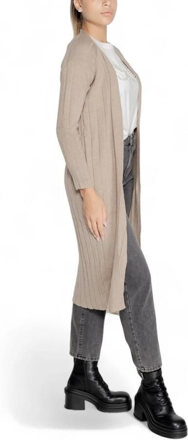 Only Vest ONLTESS LS LONG OPEN CARDIGAN KNT 15330264