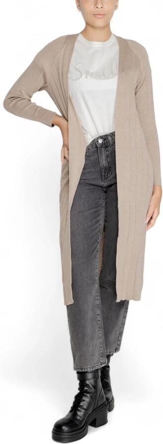 Only Vest ONLTESS LS LONG OPEN CARDIGAN KNT 15330264 - Foto 3