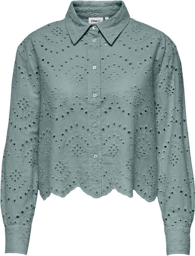 Only regular fit overhemdblouse van puur katoen model 'VALAIS' - Foto 2