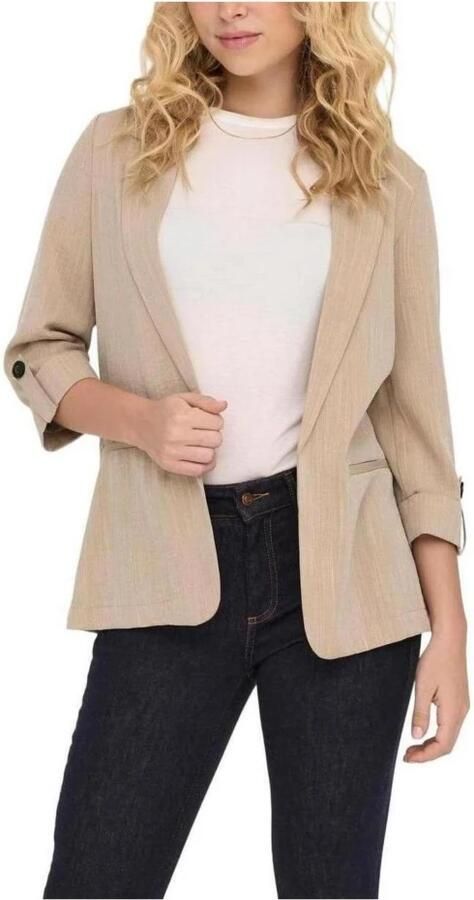 Only Elegante Marsa Blazer voor Vrouwen Beige Dames - Foto 3