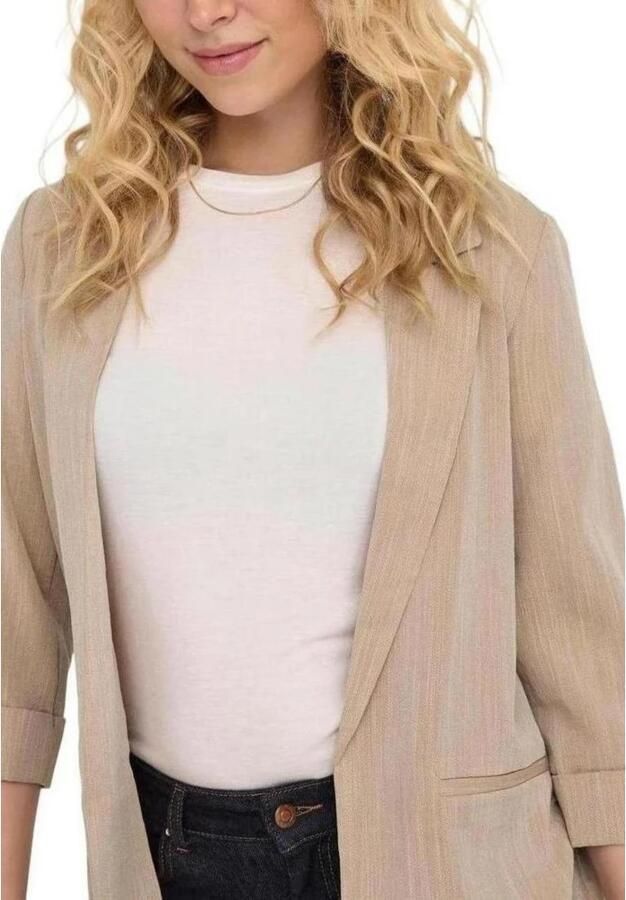 Only Elegante Marsa Blazer voor Vrouwen Beige Dames