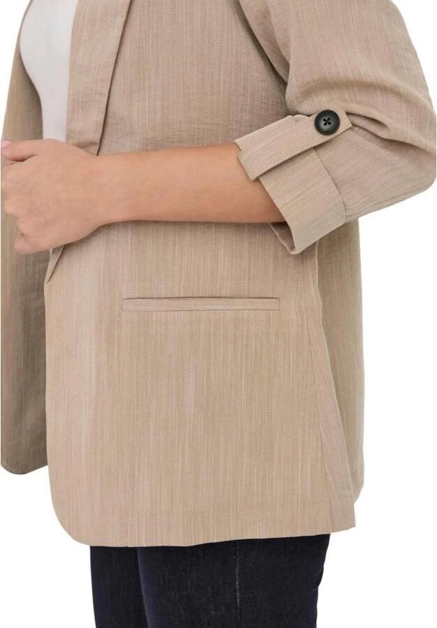 Only Elegante Marsa Blazer voor Vrouwen Beige Dames - Foto 2